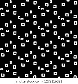 Abstract vector monochrome background. Halftone illustration pattern