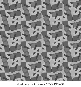 Abstract vector monochrome background. Halftone illustration pattern