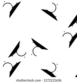 Abstract vector monochrome background. Halftone illustration pattern