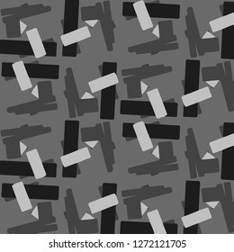 Abstract vector monochrome background. Halftone illustration pattern