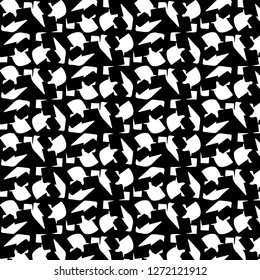 Abstract vector monochrome background. Halftone illustration pattern
