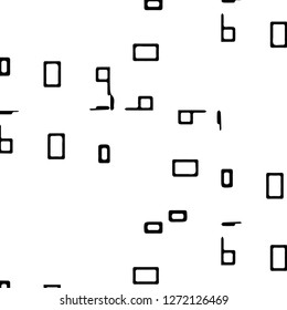 Abstract vector monochrome background. Halftone illustration pattern