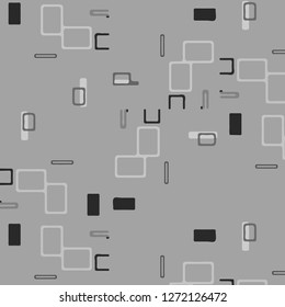 Abstract vector monochrome background. Halftone illustration pattern