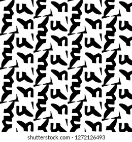 Abstract vector monochrome background. Halftone illustration pattern
