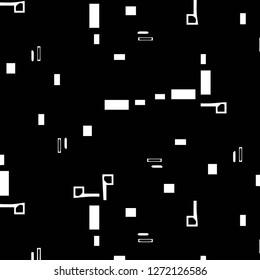 Abstract vector monochrome background. Halftone illustration pattern