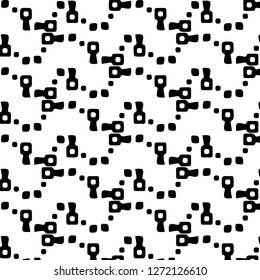 Abstract vector monochrome background. Halftone illustration pattern