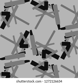 Abstract vector monochrome background. Halftone illustration pattern