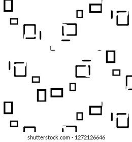 Abstract vector monochrome background. Halftone illustration pattern