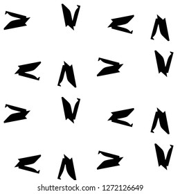 Abstract vector monochrome background. Halftone illustration pattern