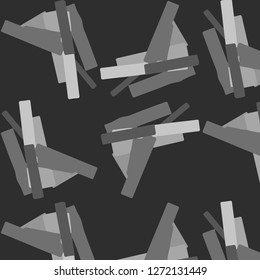 Abstract vector monochrome background. Halftone illustration pattern