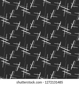 Abstract vector monochrome background. Halftone illustration pattern