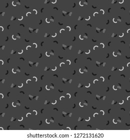 Abstract vector monochrome background. Halftone illustration pattern