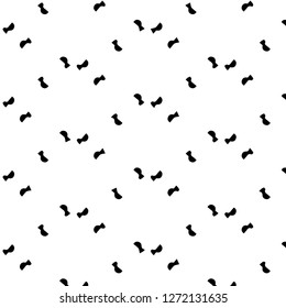 Abstract vector monochrome background. Halftone illustration pattern