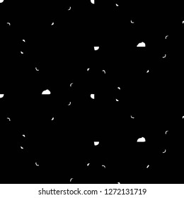 Abstract vector monochrome background. Halftone illustration pattern