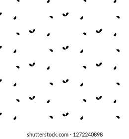 Abstract vector monochrome background. Halftone illustration pattern