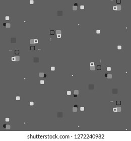 Abstract vector monochrome background. Halftone illustration pattern