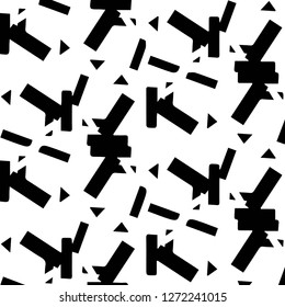 Abstract vector monochrome background. Halftone illustration pattern