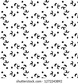 Abstract vector monochrome background. Halftone illustration pattern