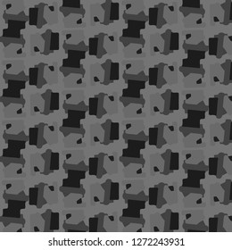 Abstract vector monochrome background. Halftone illustration pattern