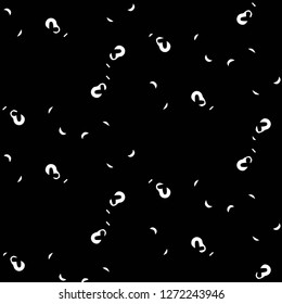 Abstract vector monochrome background. Halftone illustration pattern