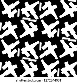 Abstract vector monochrome background. Halftone illustration pattern