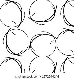 Abstract vector monochrome background. Halftone illustration pattern