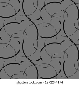 Abstract vector monochrome background. Halftone illustration pattern