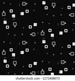 Abstract vector monochrome background. Halftone illustration pattern