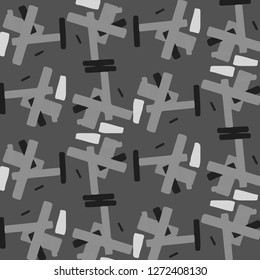 Abstract vector monochrome background. Halftone illustration pattern