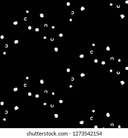 Abstract vector monochrome background. Halftone illustration pattern
