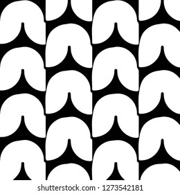 Abstract vector monochrome background. Halftone illustration pattern