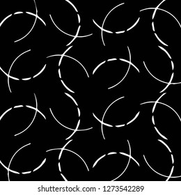 Abstract vector monochrome background. Halftone illustration pattern