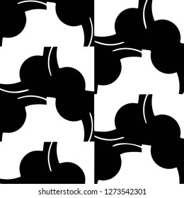 Abstract vector monochrome background. Halftone illustration pattern