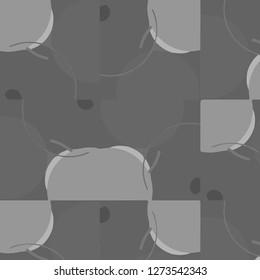Abstract vector monochrome background. Halftone illustration pattern