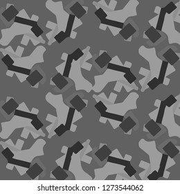 Abstract vector monochrome background. Halftone illustration pattern