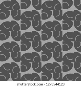 Abstract vector monochrome background. Halftone illustration pattern