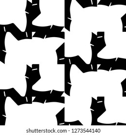 Abstract vector monochrome background. Halftone illustration pattern