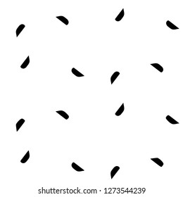 Abstract vector monochrome background. Halftone illustration pattern