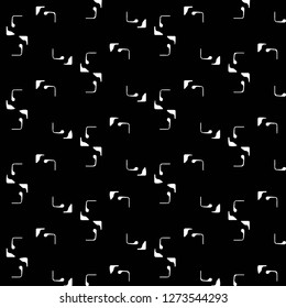 Abstract vector monochrome background. Halftone illustration pattern