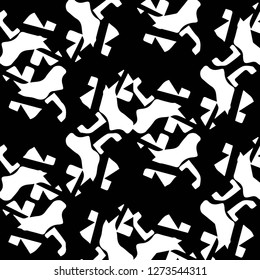 Abstract vector monochrome background. Halftone illustration pattern