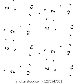 Abstract vector monochrome background. Halftone illustration pattern