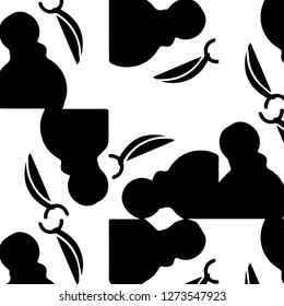 Abstract vector monochrome background. Halftone illustration pattern
