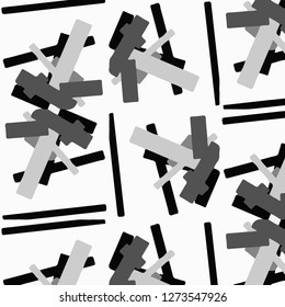 Abstract vector monochrome background. Halftone illustration pattern