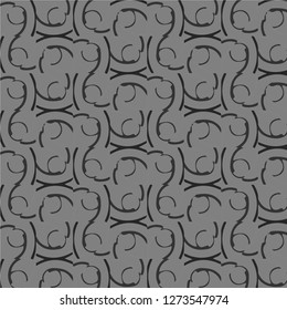 Abstract vector monochrome background. Halftone illustration pattern