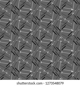 Abstract vector monochrome background. Halftone illustration pattern