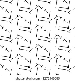 Abstract vector monochrome background. Halftone illustration pattern