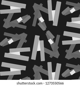 Abstract vector monochrome background. Halftone illustration pattern