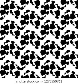 Abstract vector monochrome background. Halftone illustration pattern