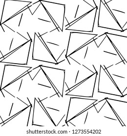 Abstract vector monochrome background. Halftone illustration pattern