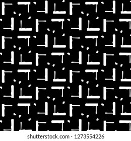 Abstract vector monochrome background. Halftone illustration pattern